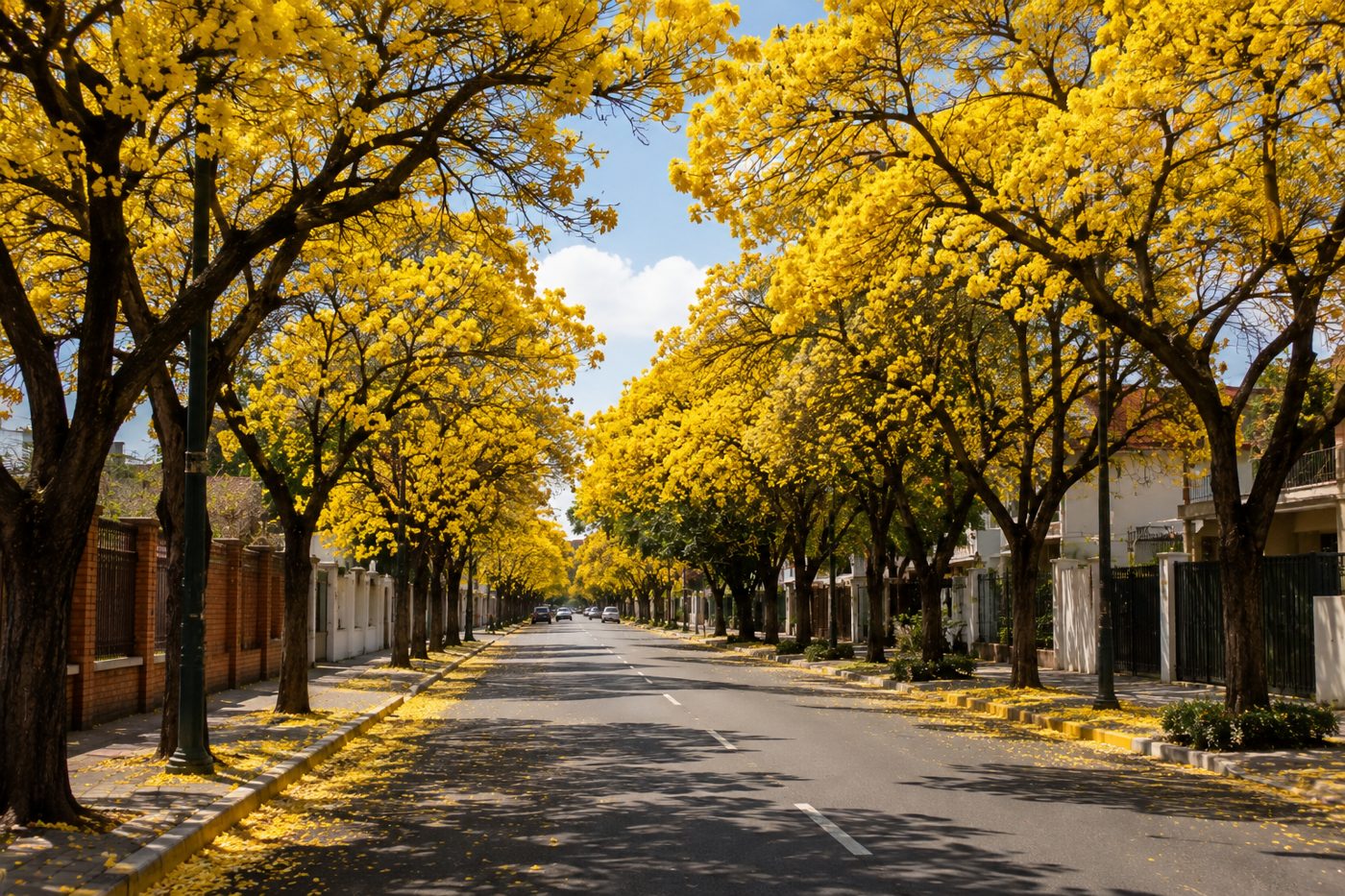 Boulevard arbolado en Culiacán